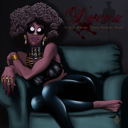 Queen Mother - Daeva Clan Portrait - I Of V