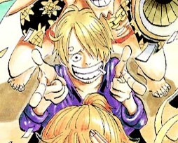 mashail-abdullah:  yuushishio:  cavenbishie:  Why is it that Sanji is always the cutest in the color spreads. Like seriously.What a little shit.  Because  there  is  a  brightest  lovely  warm  smile  on  that  squishy  cheek  melting  your  heart   My