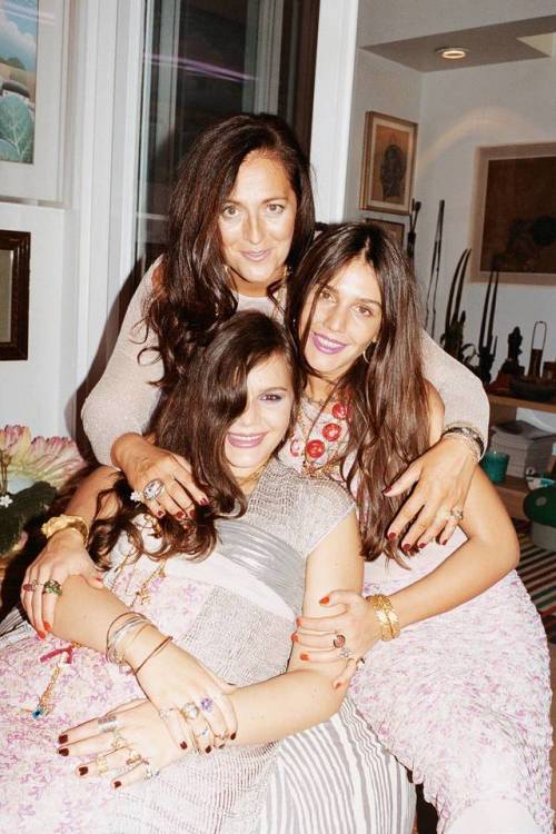 Angela Missoni, photographed here with her daughters by Juergen Teller: &ldquo;There is so much 