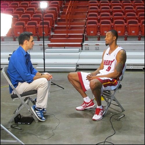 dash-heat:  Miami Heat Media Day 