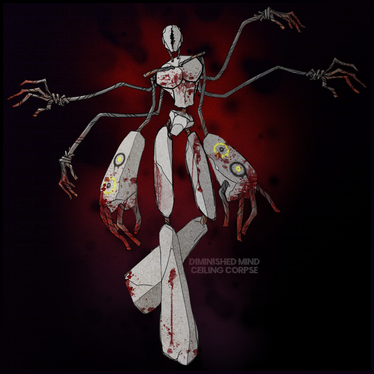 DiM — here's my take on a scp 173 redesign, kinda, i