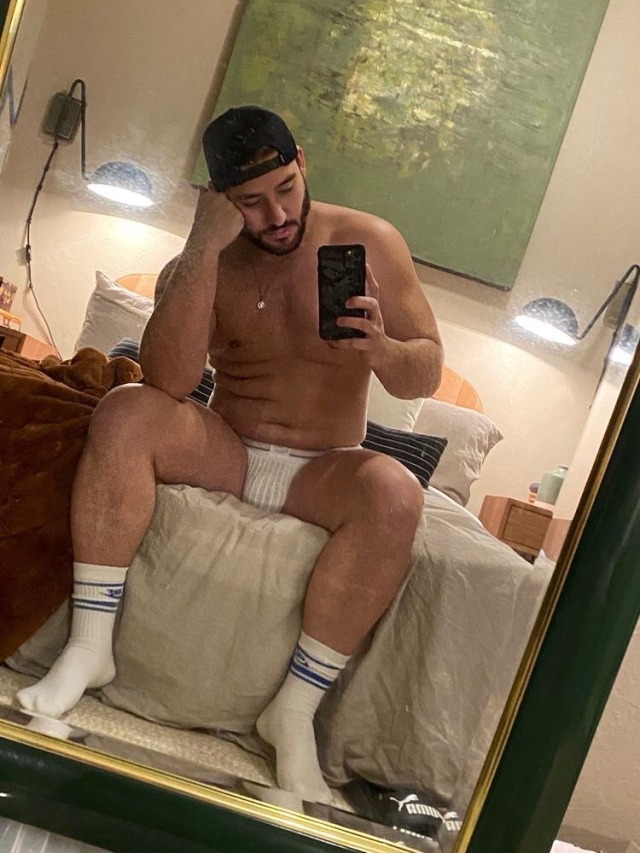 thic-as-thieves:Filling out the jock strap more and more 😛 - Roman