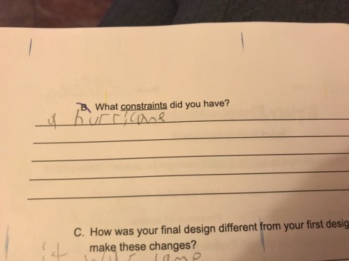 More hilarious student responses for your Wednesday night..