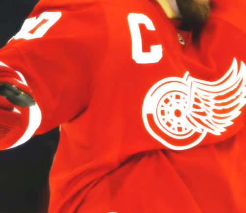 dougthethughamilton:  2013 Original Six Captain jerseys.