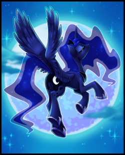 wachuleruxx:  Princess Luna by ~Centchi