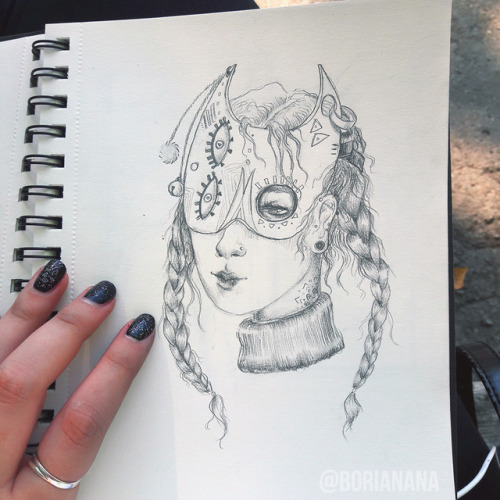 Sketchbook throwback :)Borianana / Боряна Савова / Boriana Savova