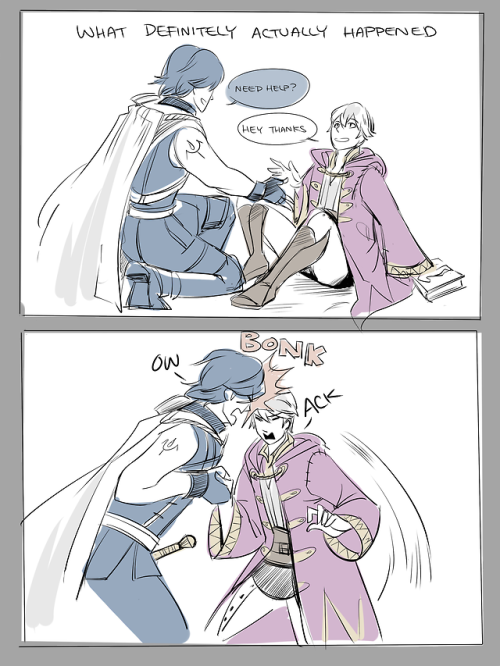 undead-cypress: Yo why did Chrom get all up in our personal spaces in that cutsceneThat head bonk is