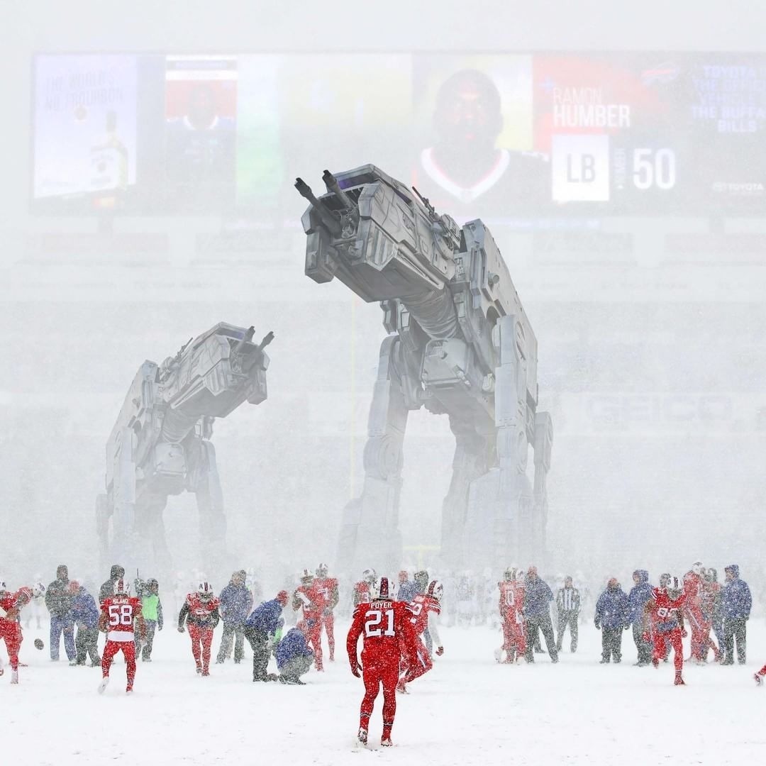 the-football-chick:  This was the Colts vs Bills game on Dec. 10, 2017 and someone