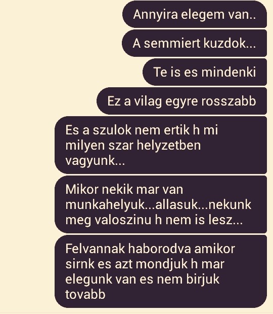 "Tedd azt, amit tenned kell, önmagadért."
