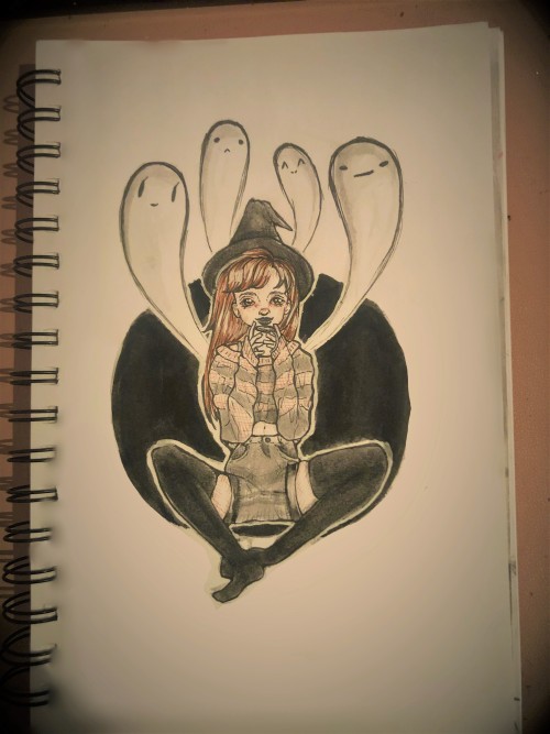 Another Spooky Sketch :P Sooo Looking Forward To October! 