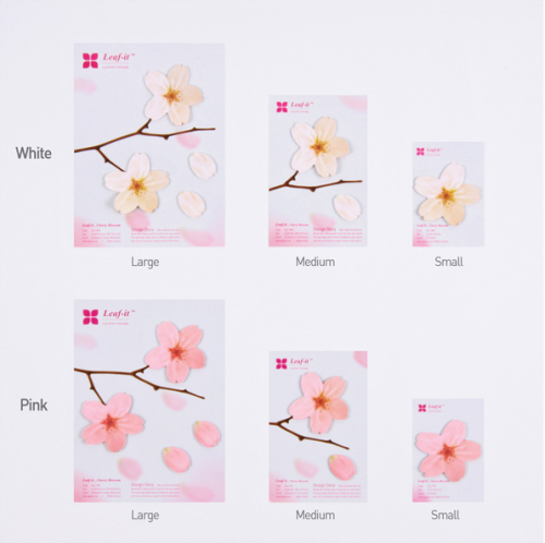 milkeu:cherry blossom sticky notes