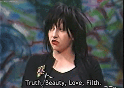 mercifulshadows:  Lydia Lunch in an interview 1983
