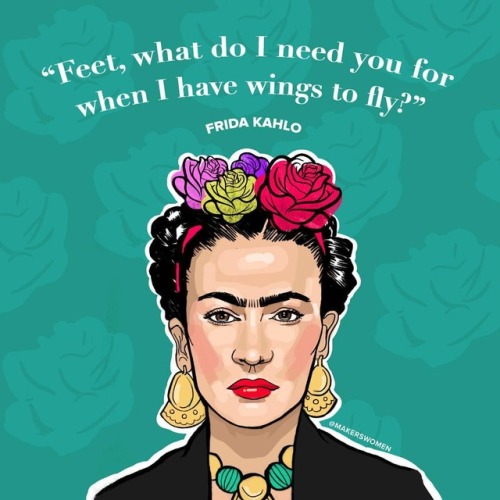 A lifelong feminist who turned her pain into beauty, #FridaKahlo will forever be an icon and inspira