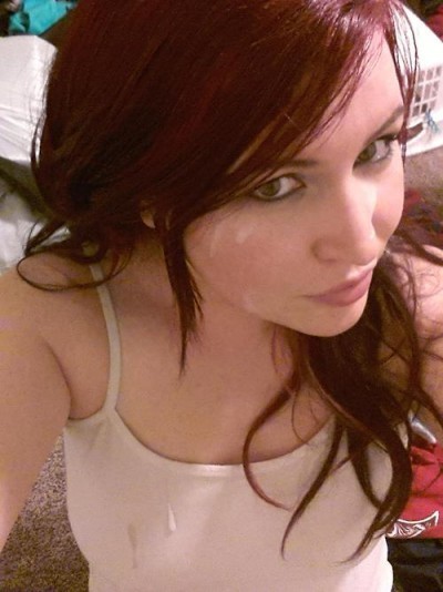 the-cum-club:  She loved taking selfies with her beauty enhancing natural/edible