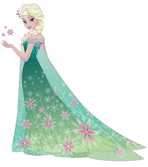 egipciaca: Transparent 2D Anna and Elsa from Frozen Fever.