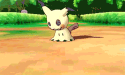 corsolanite:   Mimikyu  -  Disguise Pokémon  Mimikyu lives its life completely covered by its cloth and is always  hidden. People believe that anybody who sees its true form beneath the  cloth will be stricken with a mysterious illness. People in the
