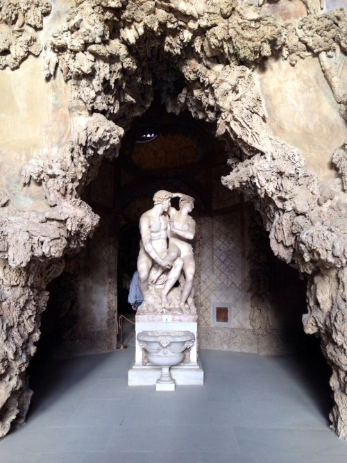 The Grotto in the Boboli Gardens at the Pitti Palace.