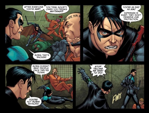 One Thing I Find Hilarious Is That Both Damian And Bart Started Off Hating Dick And Wally, Their Older