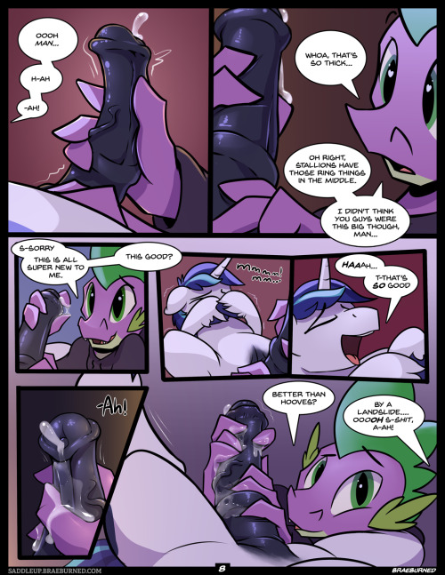 braeburned:  Here it is! My comic for Saddle adult photos