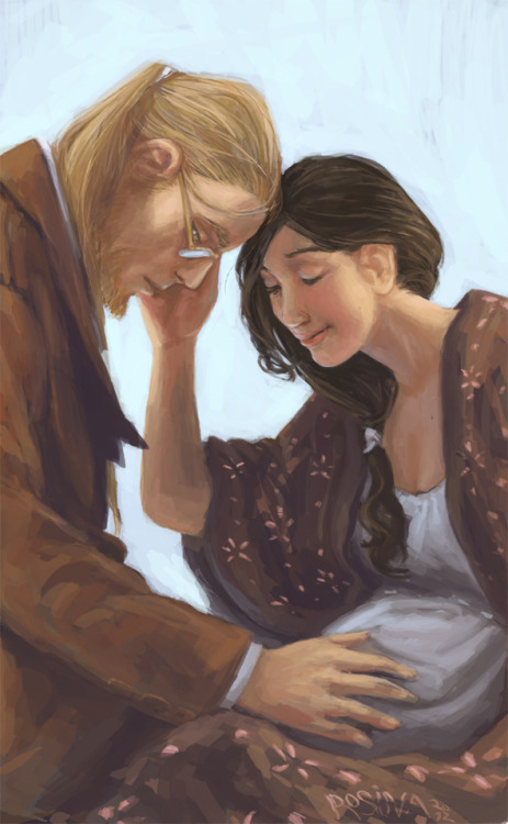 Promise The colours of the stormlight illustration I am working on at the moment reminded me a bit of another fanart I did...