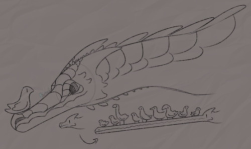 I Love Your Dragons, They're So Cute! If I May Request, Could You Draw A Dragon Whose Nose Grows Like