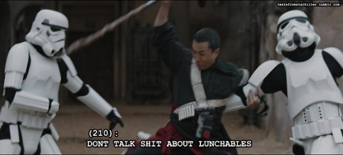 textsfromstarkiller: (210): DONT TALK SHIT ABOUT LUNCHABLES
