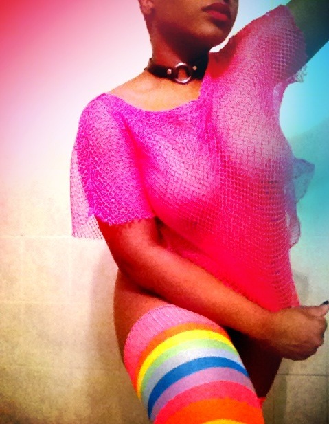 luxvivacious:  Rainbow socks because I’m little today! 