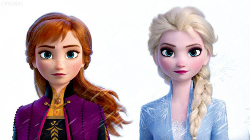 thenamelessdoll: Quick Frozen edit. Simply wanted to give the girls more of their dad’s featu
