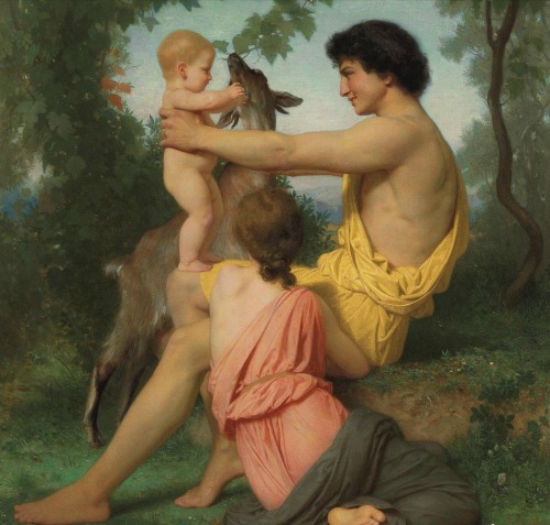 silenceforthesoul:William-Adolphe Bouguereau (1825-1898) - IdylleIn genua