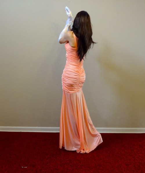 onlymonica: Rockin’ a cheap formal gownIt’s just an inexpensive form fitting gown from C
