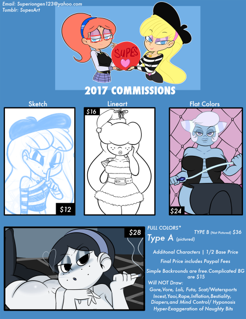 Sex superionnsfw:  New Year, New Commissions pictures