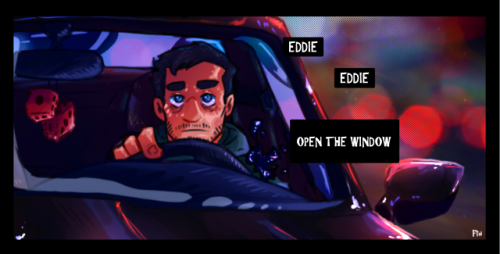 miss-drawalot:I´m 99% convinced that something like this would happen if Eddie had a car^^ ((a