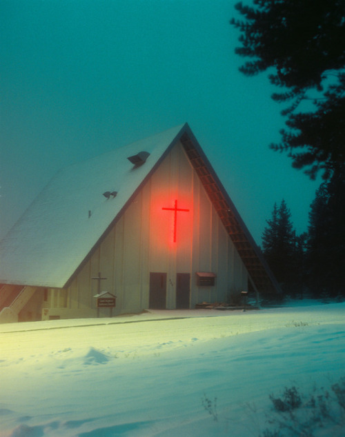 nitramar:Church, from the series “Leadville, Colorado”, photo by Niklas Porter.