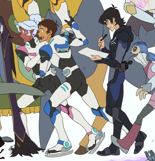 daxterdd: Some character closeups from the Voltron SDCC 2018 poster