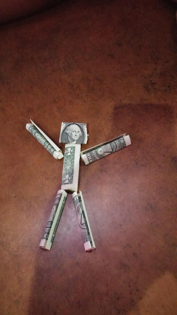 funniestpicturesdaily:  We left our waitress a George Washingtip