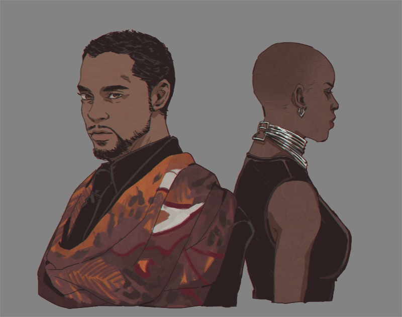 Black Panther Artwork Sources:...