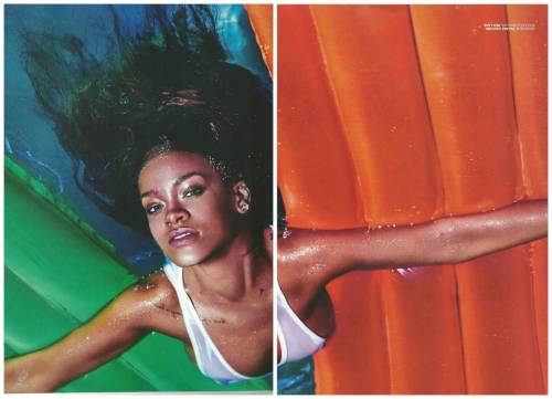 hotsexyfemalecelebs:  Rihanna topless in Lui Magazine