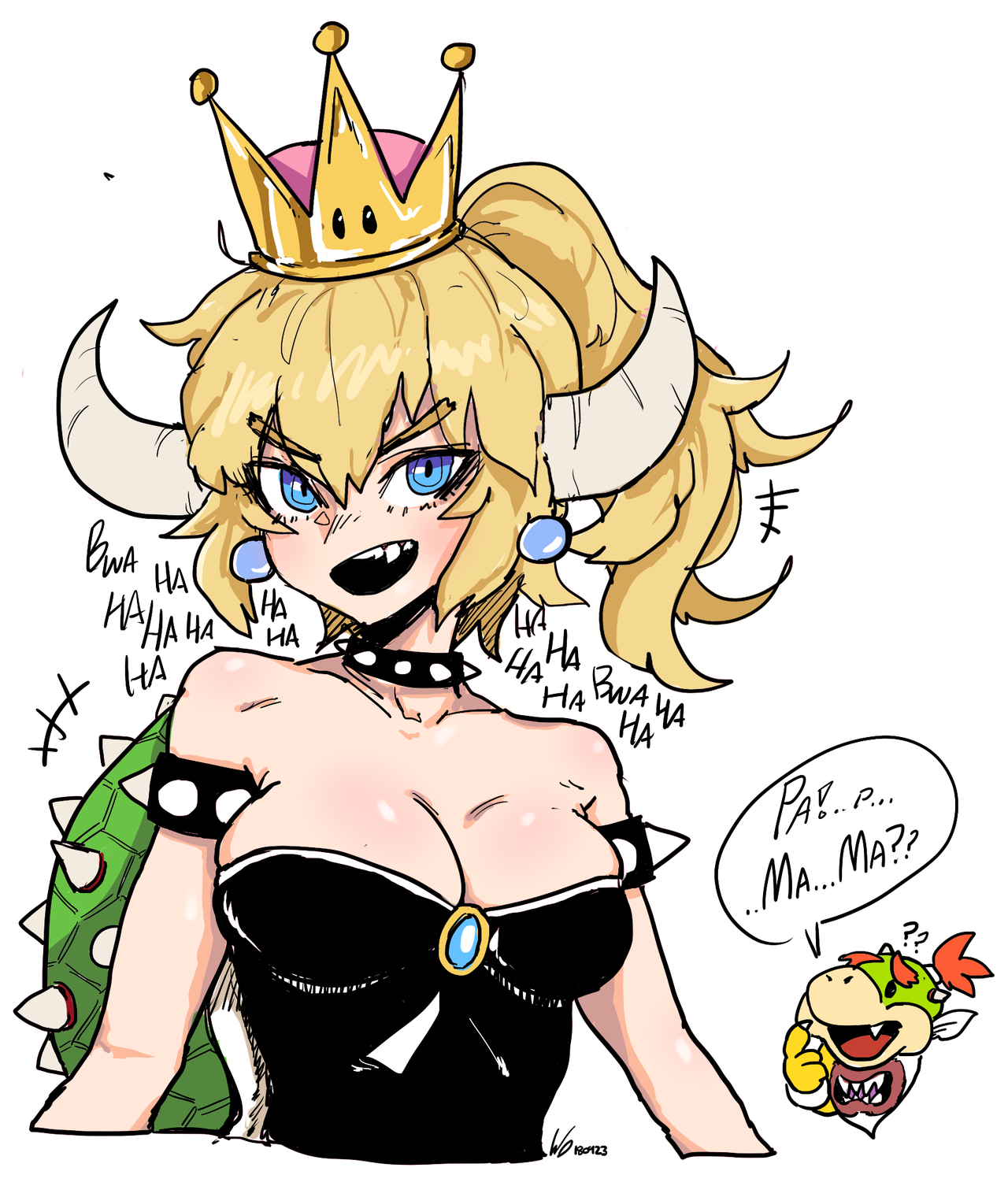 ultrababo: Bowsette She’s the best Princess of Nintendo 