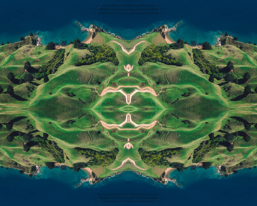 landscapecollages:  Rounded Land Collage conastoeartwork.tumblr.com/