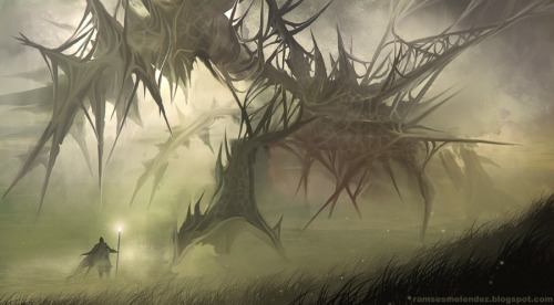 c0ry-c0nvoluted:  More cool stuff from this dude –>>   ramsesmelendeze Alien invasions and big ass spiders an’ shit. -cc