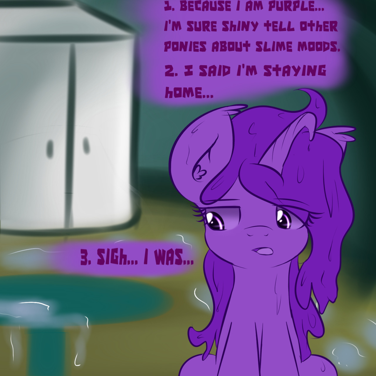 askshinytheslime:  Minty: Also mom coming…? okay.. Grandma can i have some milk..?