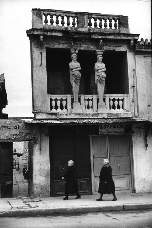 semioticapocalypse - Henri Cartier-Bresson. Athens....