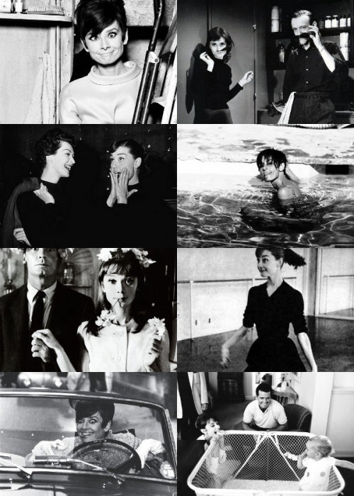 darlinghepburns:“Most people think of Audrey as regal. I like to think of her as spunky… She was a c