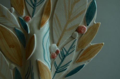 Faience. Ceramic. “ Harvest ”  