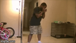 Harsh white chick doesn’t like black balls - so she delivers some sneak kicks to
