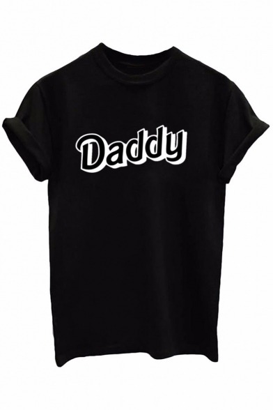 mamndaddy: Look At These Black Funny Letter/Print Tees! -Click the links directly
