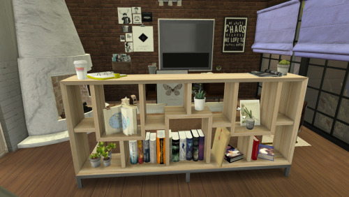 chicagosims: Sims 4 Studio Apartment* 1 bed 1 bathLofted76,000 Simoleans DOWNLOAD (all CC included!)