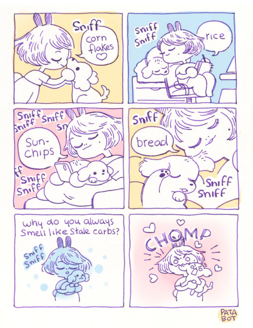  Anyone else’s cute pet smell like food or am I just hungry ?instagram |  twitter |  tapastic 