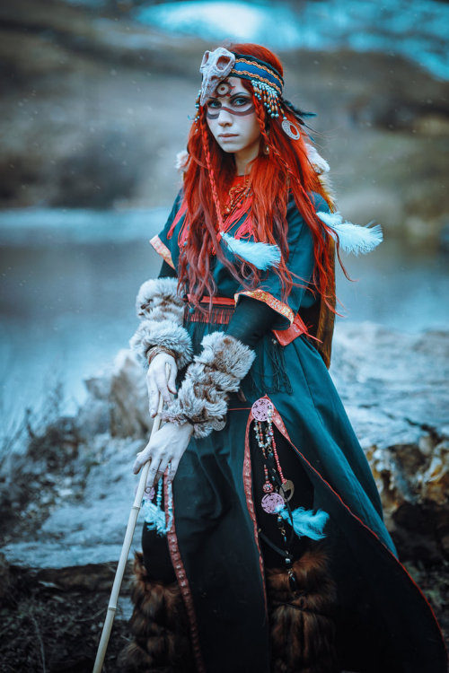 goreanmaster: oliviatheelf:Shaman by Elena-NeriumOleanderPosted by: Welcome☾WoodElvesPlease don’t re