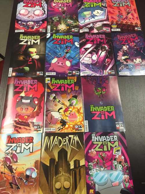 SDCC 2015 EXCLUSIVE ONI PRESS INVADER ZIM #1 VARIANT COVER! SDCC 2015 EXCLUSIVE ONI PRESS INVADER ZIM #1 VARIANT COVER!